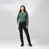 Fjallraven Womens Stina Trousers Short Dark Navy - My Fox Bag