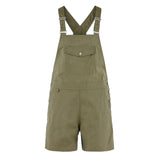 Fjallraven Womens Vardag Dungaree Shorts Green