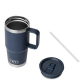 YETI Rambler 20 Oz Travel Straw Mug Navy - My Fox Bag