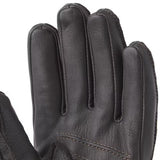 Hestra Deerskin Primaloft Rib Glove Dark brown - My Fox Bag