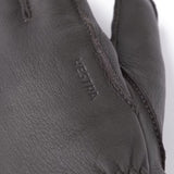 Hestra Deerskin Primaloft Rib Glove Dark brown - My Fox Bag