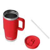 YETI Rambler 20 Oz Travel Straw Mug Rescue Red - My Fox Bag