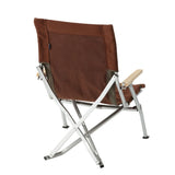Snow Peak Low Beach Chair Brown