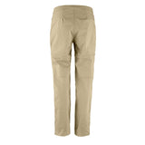 Fjallraven Womens Abisko Hike Zip-Off Trousers Reg Leg Fossil