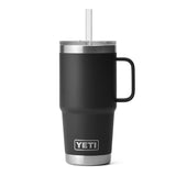 YETI Rambler 25oz Straw Mug Black