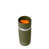 YETI 12 oz Travel Bottle Olive / King Crab Orange