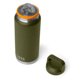 YETI 36 oz Chug Bottle Olive / King Crab Orange