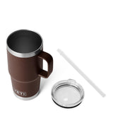 YETI Rambler 25oz Straw Mug Wetlands Brown