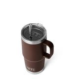 YETI Rambler 25oz Straw Mug Wetlands Brown
