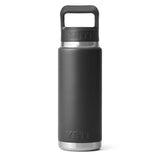 YETI Rambler 26oz Straw Bottle Black - My Fox Bag