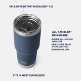 YETI Rambler 30 oz Tumbler MS Navy