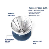 YETI Rambler Pour Over Navy