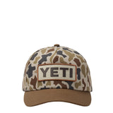 YETI Logo Camo Woven Flat Brim Snapback Camo - My Fox Bag