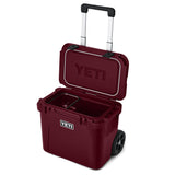YETI Roadie 32 Wheeled Cool Box Wild Vine Red - My Fox Bag