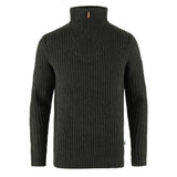 Fjallraven Ovik Half Zip Knit Dark Olive - My Fox Bag