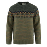 Fjallraven Ovik Knit Sweater Laurel Green / Deep Forest - XL