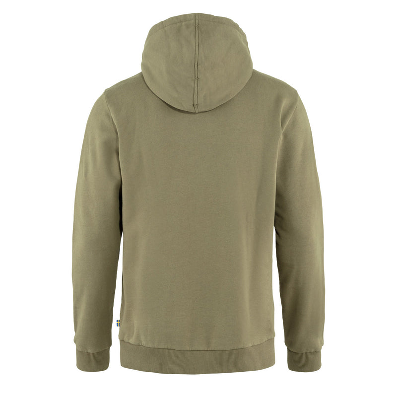 Fjallraven Logo Hoodie Light Olive - My Fox Bag