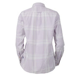 Fjallraven Womens Ovik Lite Flannel Shirt Chalk White / Lavender Mist - My Fox Bag