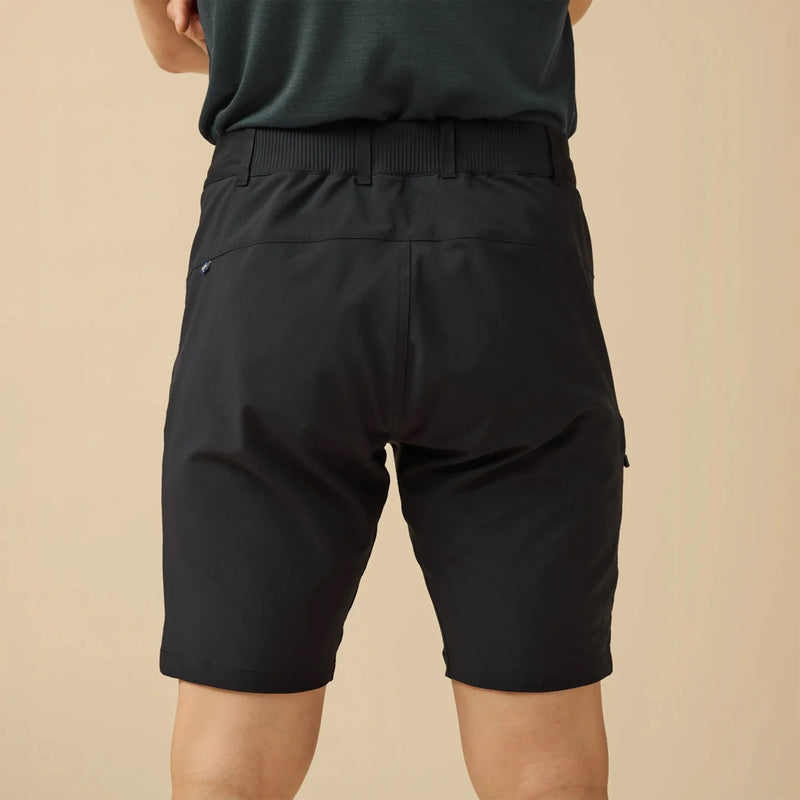 Fjallraven Hoja Hybrid Shorts Black - My Fox Bag