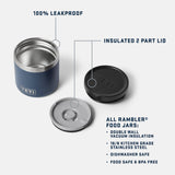 YETI 8oz Rambler Insulated Food Jar Navy