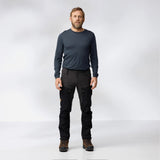 Fjallraven Abisko Wool LS T-Shirt Classic Light Fossil