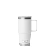YETI Rambler 20 Oz Travel Straw Mug White