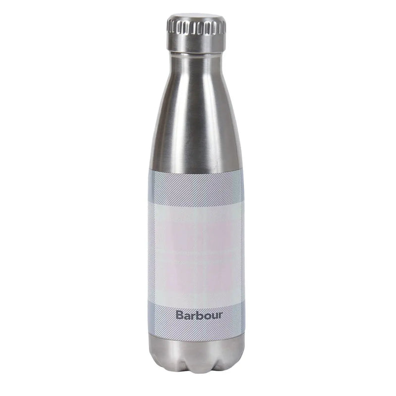 Barbour Tartan Water Bottle Pink / Grey Tartan Barbour