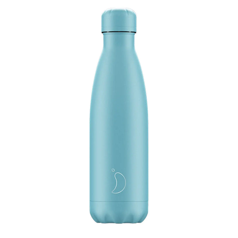 Chillys 500ml Water Bottle All Blue My Fox Bag