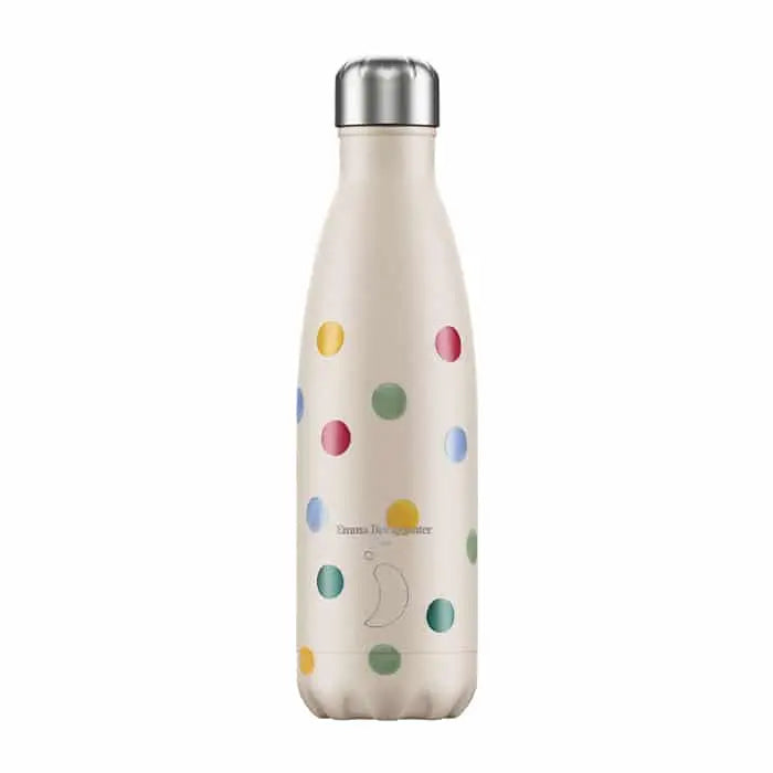 Chillys 500ml Water Bottle Emma Bridgewater Polka My Fox Bag