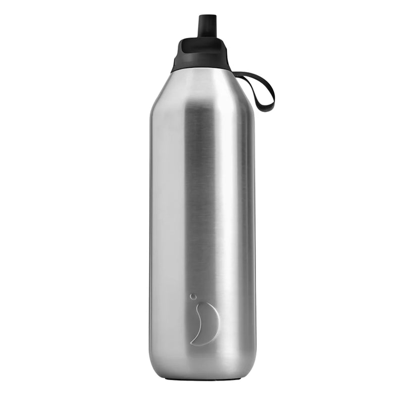 Chillys Series 2 90% Recycled 1L Flip Bottle Stainless Steel - My Fox Bag