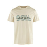 Fjallraven Multicolor Logo T-shirt Chalk White