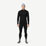 Devold Breeze Merino 150 Zip Neck Man Black
