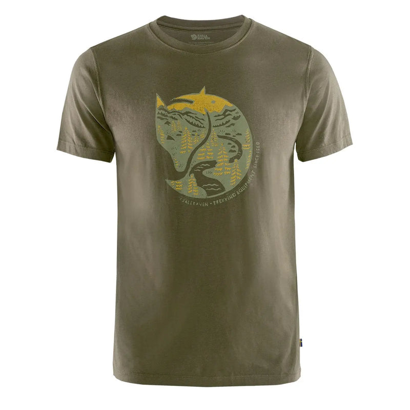 Fjallraven Arctic Fox T-Shirt Dark Olive Fjallraven