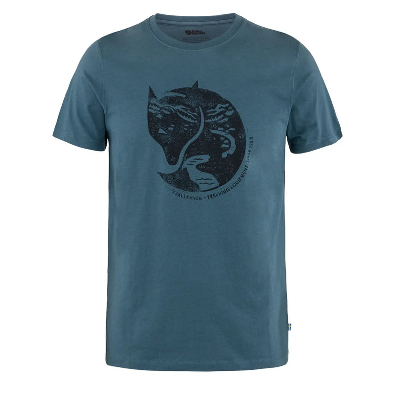 Fjallraven Arctic Fox T-Shirt Indigo Blue Fjallraven