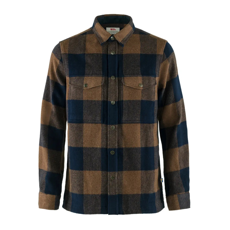 Fjallraven Canada Shirt Chestnut / Dark Navy Fjallraven
