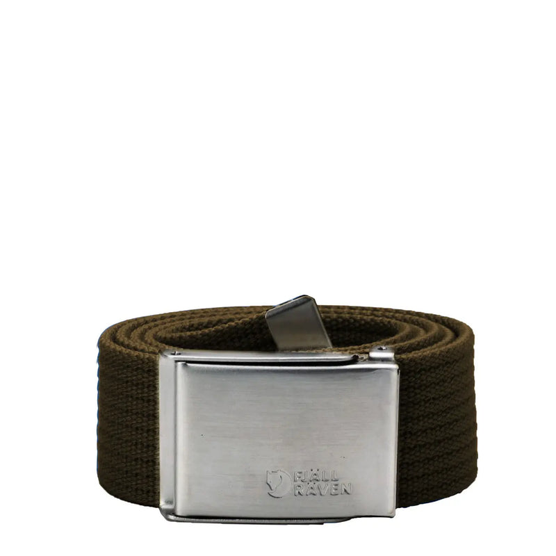 Fjallraven Canvas Belt Dark Olive Fjallraven