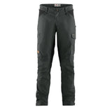Fjallraven Kaipak Trousers Long Dark Grey-Black Fjallraven