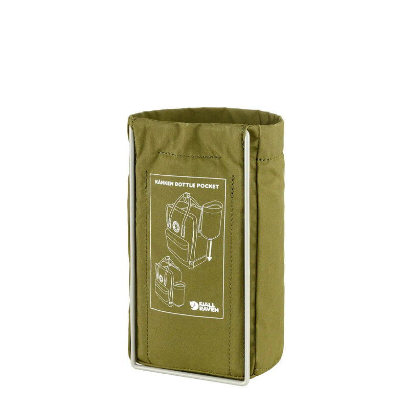 Fjallraven Kanken Bottle Pocket Foliage Green Fjallraven Kanken Bags