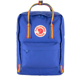 Fjallraven Kanken Classic Backpack Cobalt Blue Rainbow Pattern
