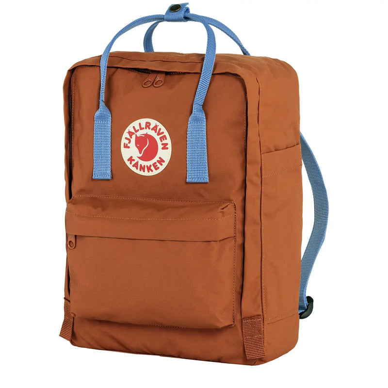 Fjallraven Kanken Classic Backpack Terracotta Brown Ultramarine