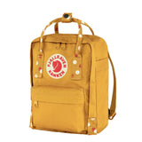 Fjallraven Kanken Mini Backpack Ochre Confetti Pattern Fjallraven Kanken Bags