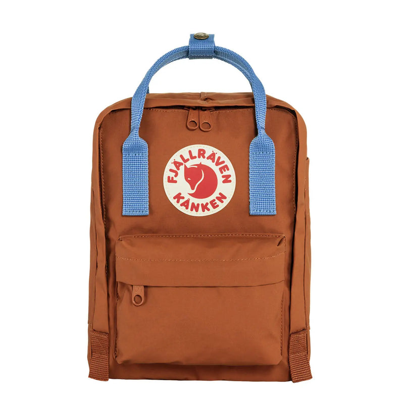 Fjallraven Kanken Mini Backpack Teracotta Brown-Ultramarine Fjallraven Kanken Bags