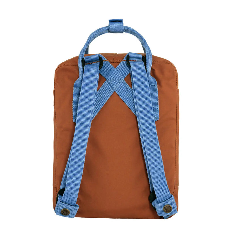 Fjallraven Kanken Mini Backpack Teracotta Brown-Ultramarine Fjallraven Kanken Bags