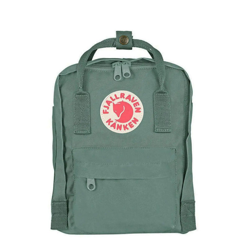 fjllrven unisex rucksack knken mini forest green-ox rot Fjallraven Kanken Backpack Green at 7 liters it packs everything your little one will need for the day Fjllrven Knken, Forest Green