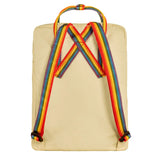 Fjallraven Kanken Rainbow Classic Backpack Light Oak / Rainbow Pattern Fjallraven Kanken Bags