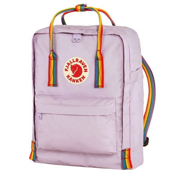 Fjallraven Kanken Rainbow Classic Backpack Pastel Lavender / Rainbow Fjallraven Kanken Bags