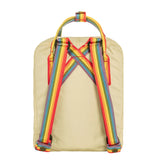 Fjallraven Kanken Rainbow Mini Light Oak-Rainbow Pattern Fjallraven Kanken Bags