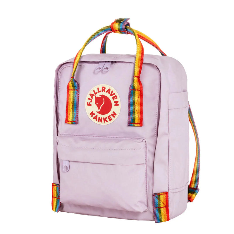 Fjallraven Kanken Rainbow Mini Pastel Lavender Rainbow My Fox Bag