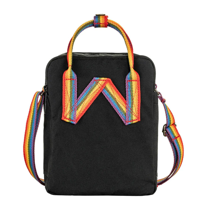 Fjallraven Kanken Rainbow Sling Black