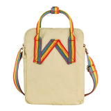 Fjallraven Kanken Rainbow Sling Light Oak-Rainbow Pattern Fjallraven Kanken Bags